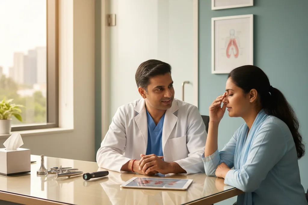 Chronic Sinusitis — Why It Keeps Coming Back & How to Fix It — THANC Hospital Chennai