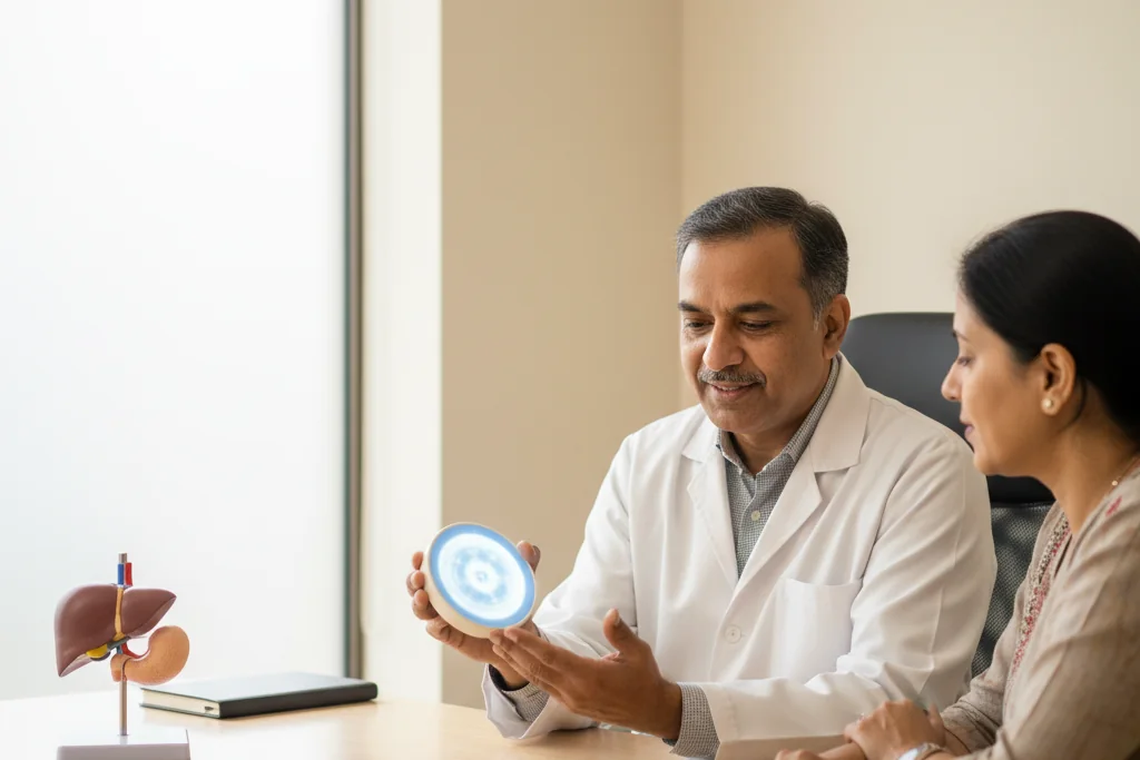 Laparoscopic gallbladder surgery diagram - THANC Hospital Chennai