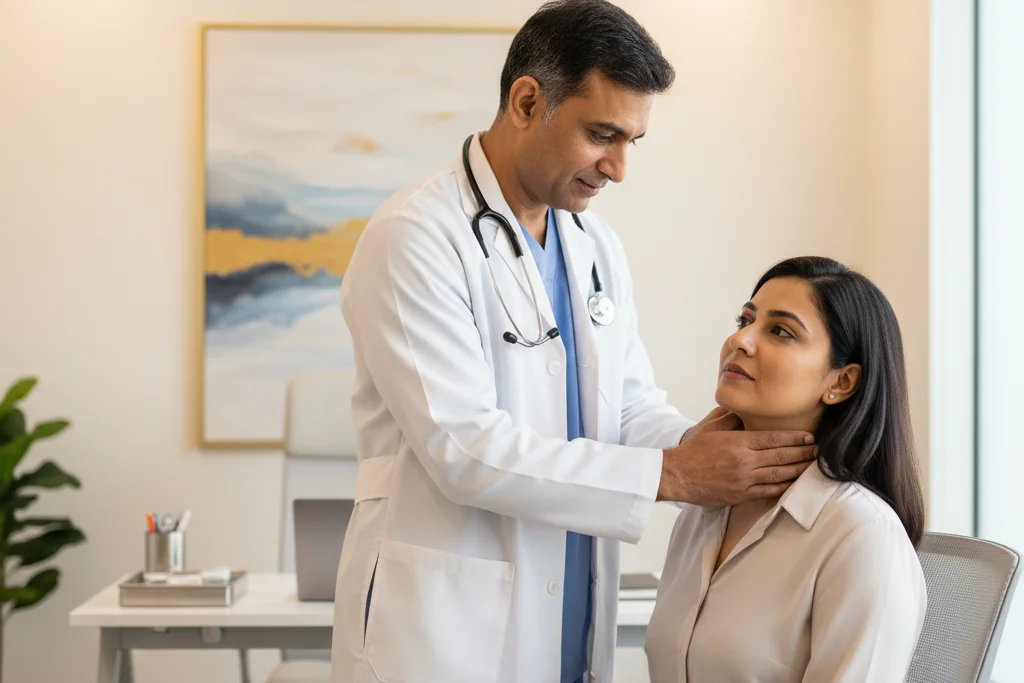 Neck Lump — Causes, Diagnosis & When to Worry — THANC Hospital Chennai