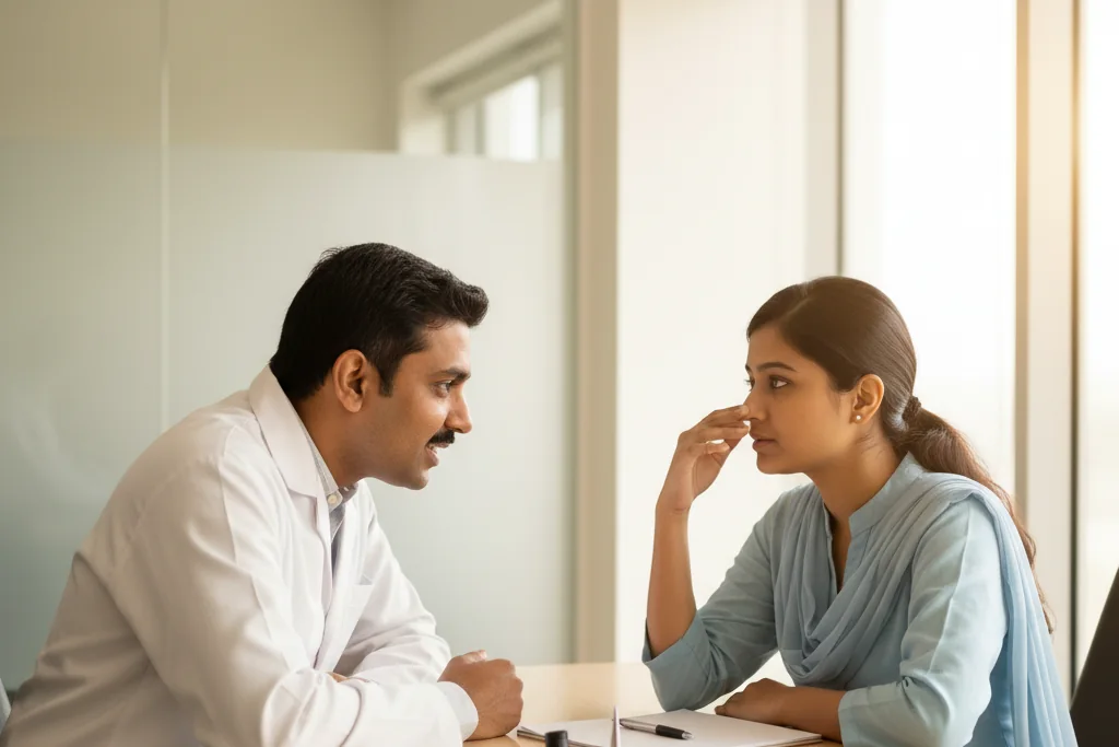 Nosebleed (Epistaxis) — Causes, First Aid & When to Worry — THANC Hospital Chennai