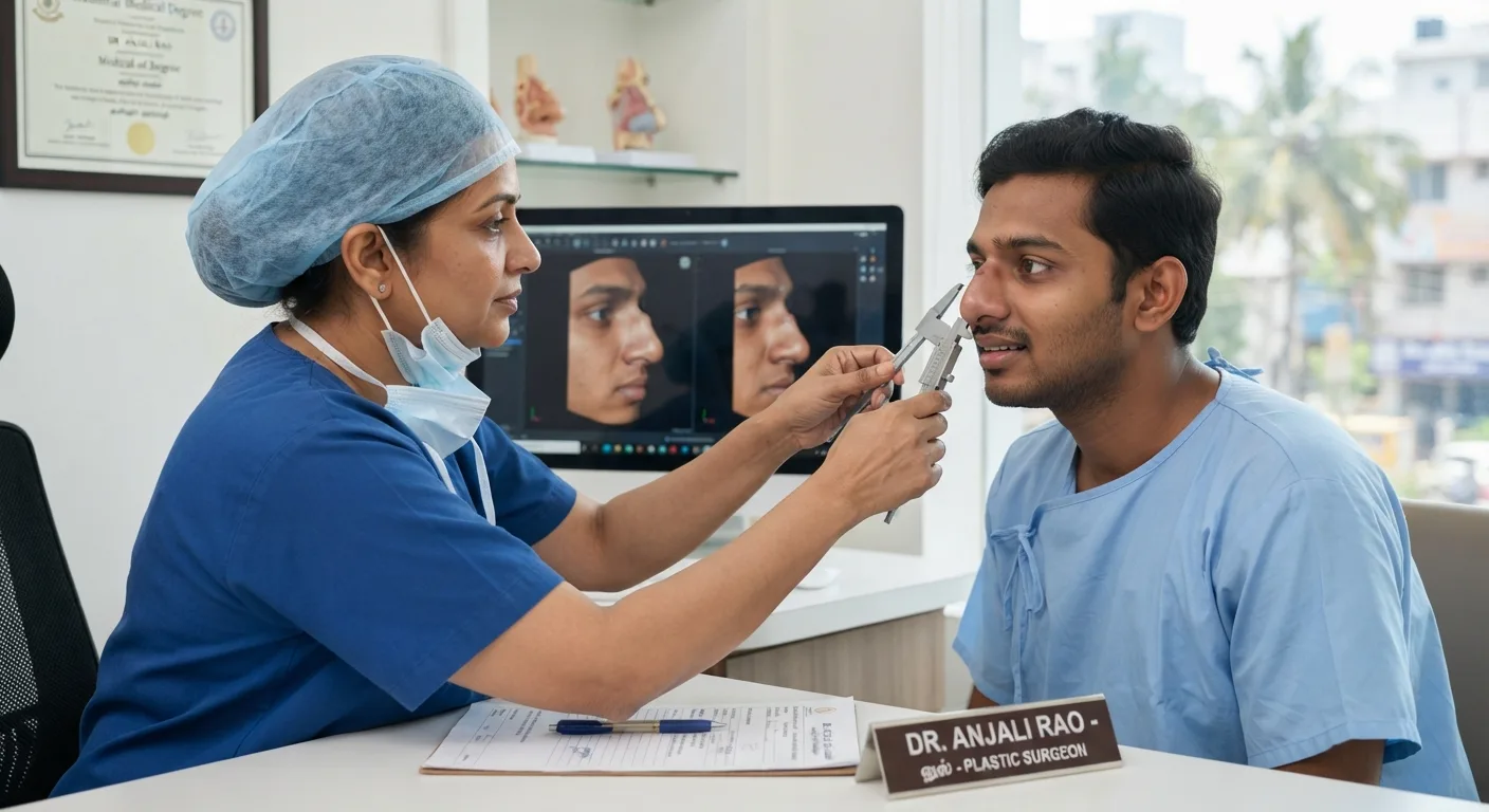 Rhinoplasty in Chennai: Cost, Recovery & Types Guide — THANC Hospital Chennai