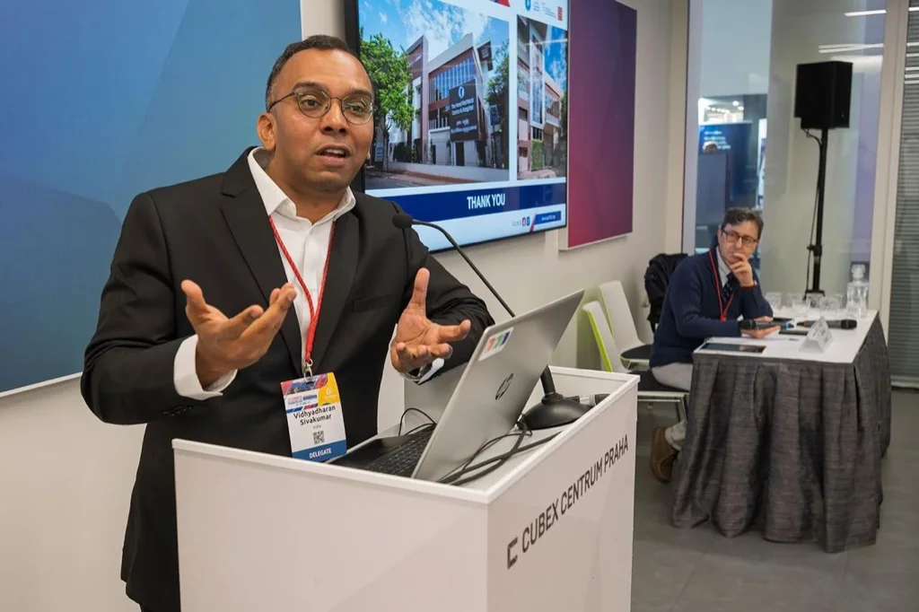 Dr. Vidhyadharan as invited speaker at international ENT conference