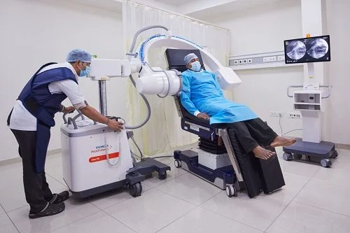 Fluroscopy suite at THANC Hospital